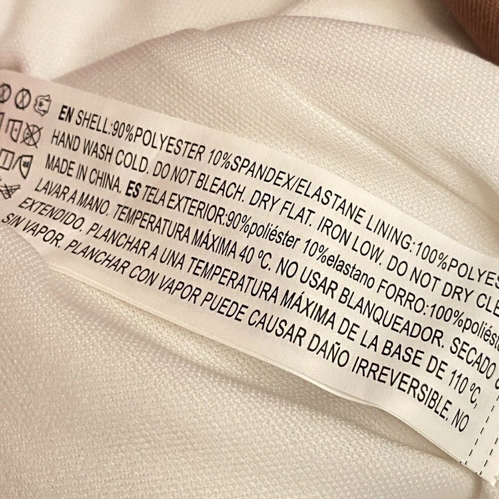 Forever 21 Sz Small Women’s Sleevess White Dress - Picture 6 of 6